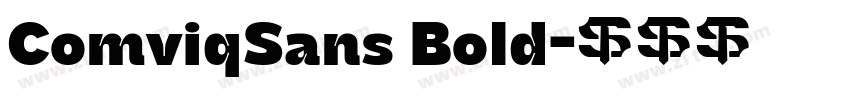 ComviqSans Bold字体转换 ComviqSans Bold字体转换